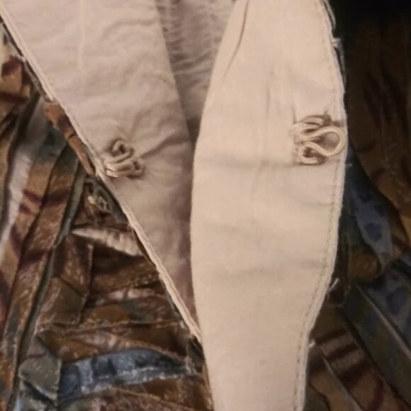 Chico's women's size 2 (L) multicolored short sleeve cardigan - Picture 8 of 13